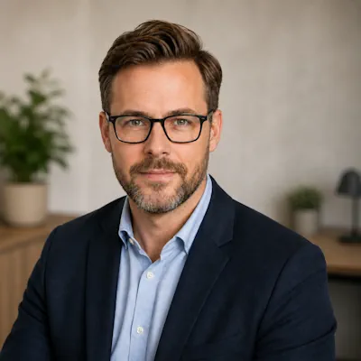Niklas Bergqvist är ansvarig för företagsbeskrivningar på Lendax